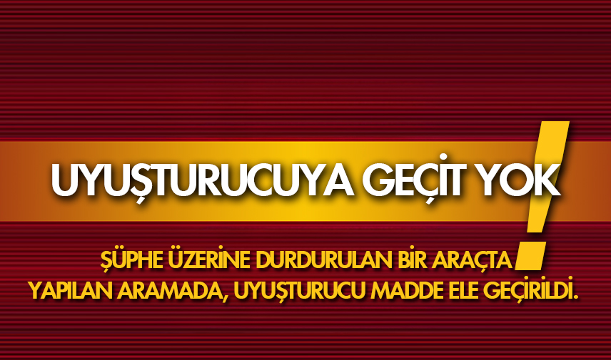 Uyuşturucu Operasyonu: 2 Kişi Tutuklandı